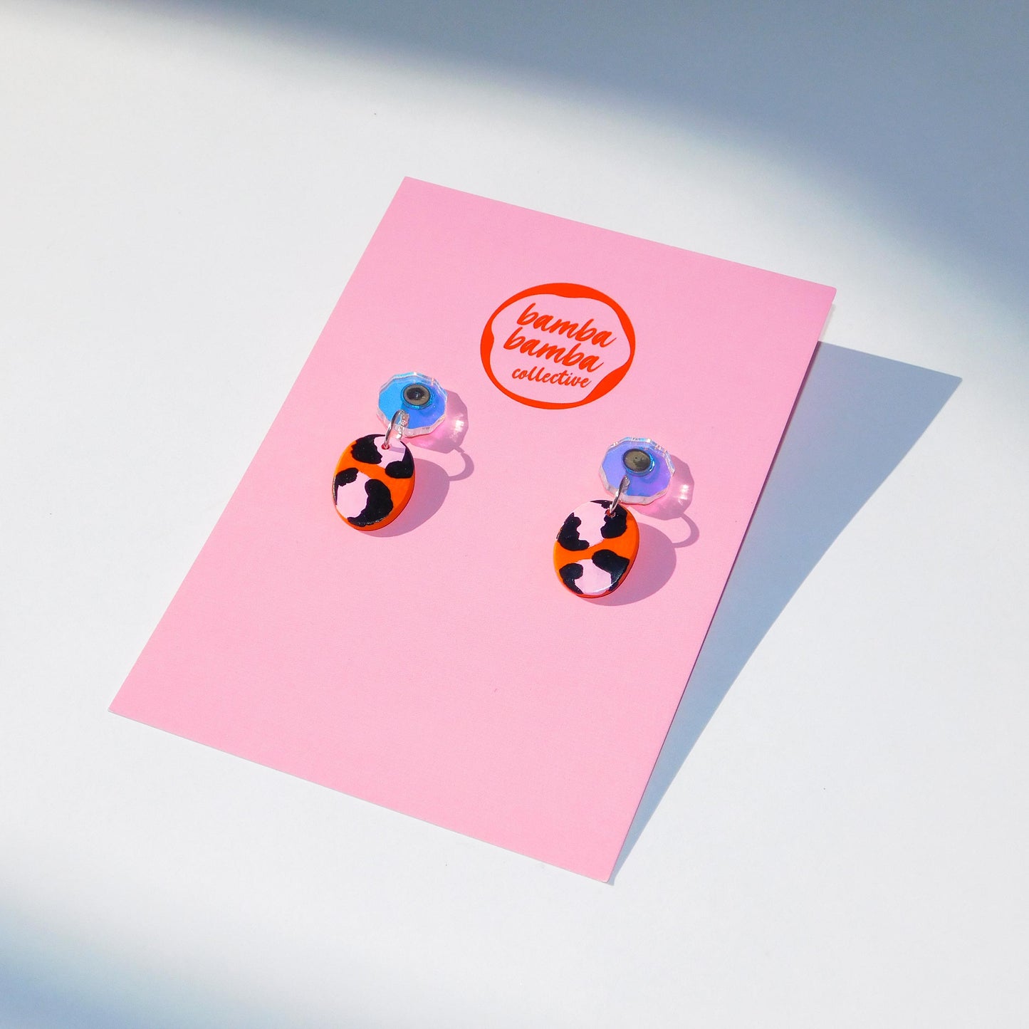 Hand Painted Mini Dangle Earrings