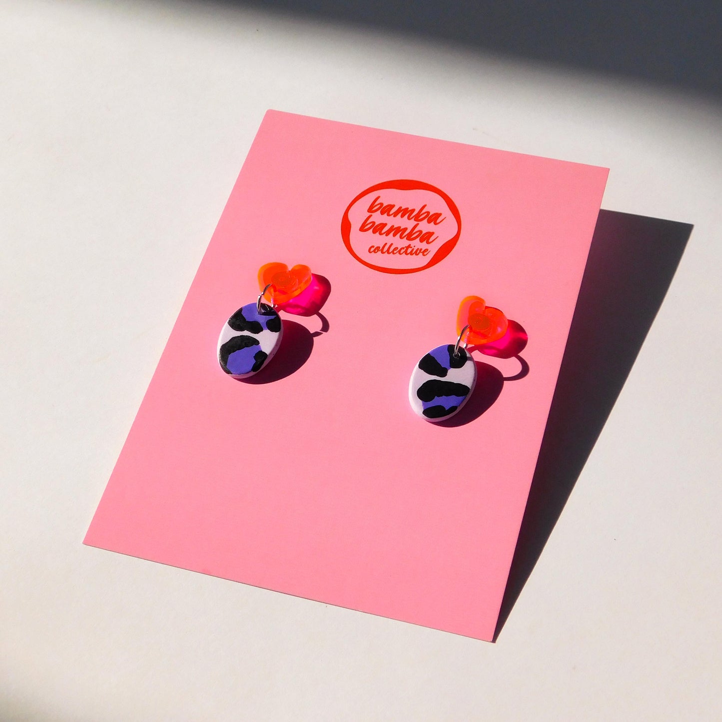 Hand Painted Mini Dangle Earrings