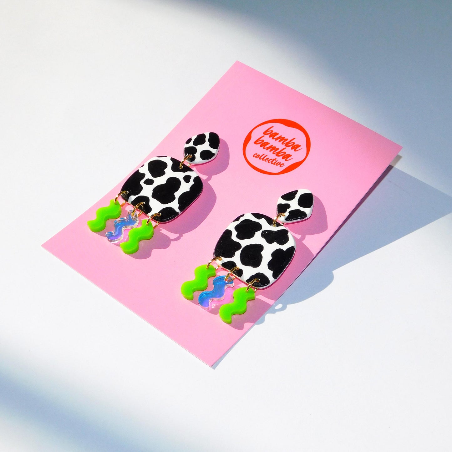 Hand Painted Dangle Earrings