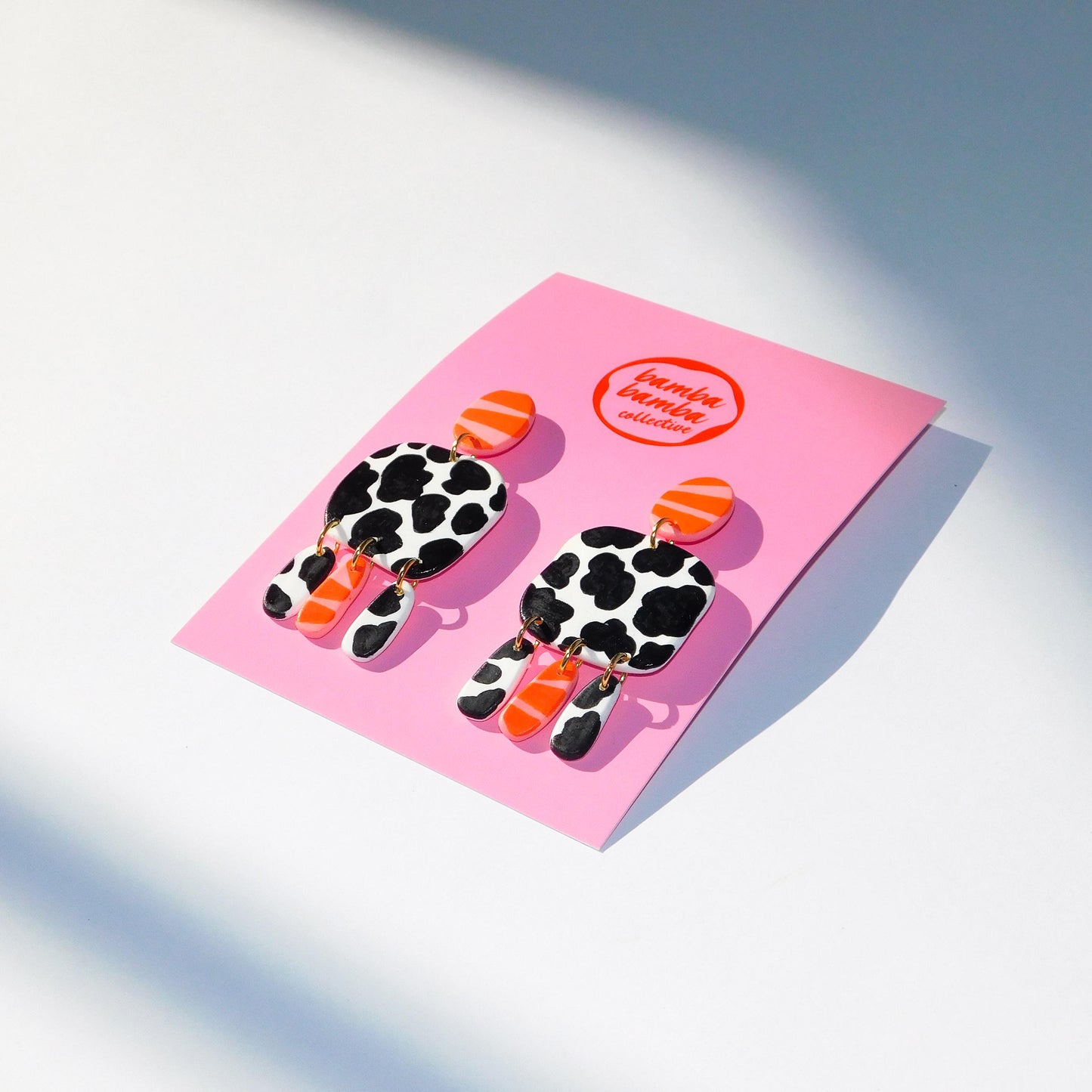 Hand Painted Dangle Earrings