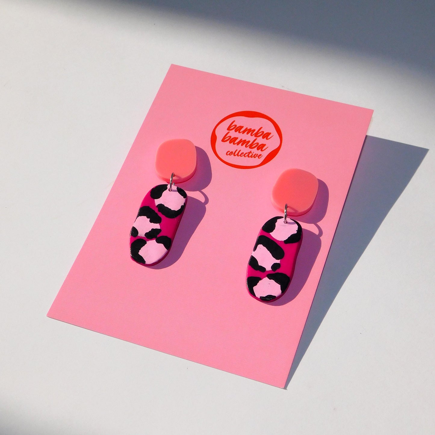 Hand Painted Dangle Earrings