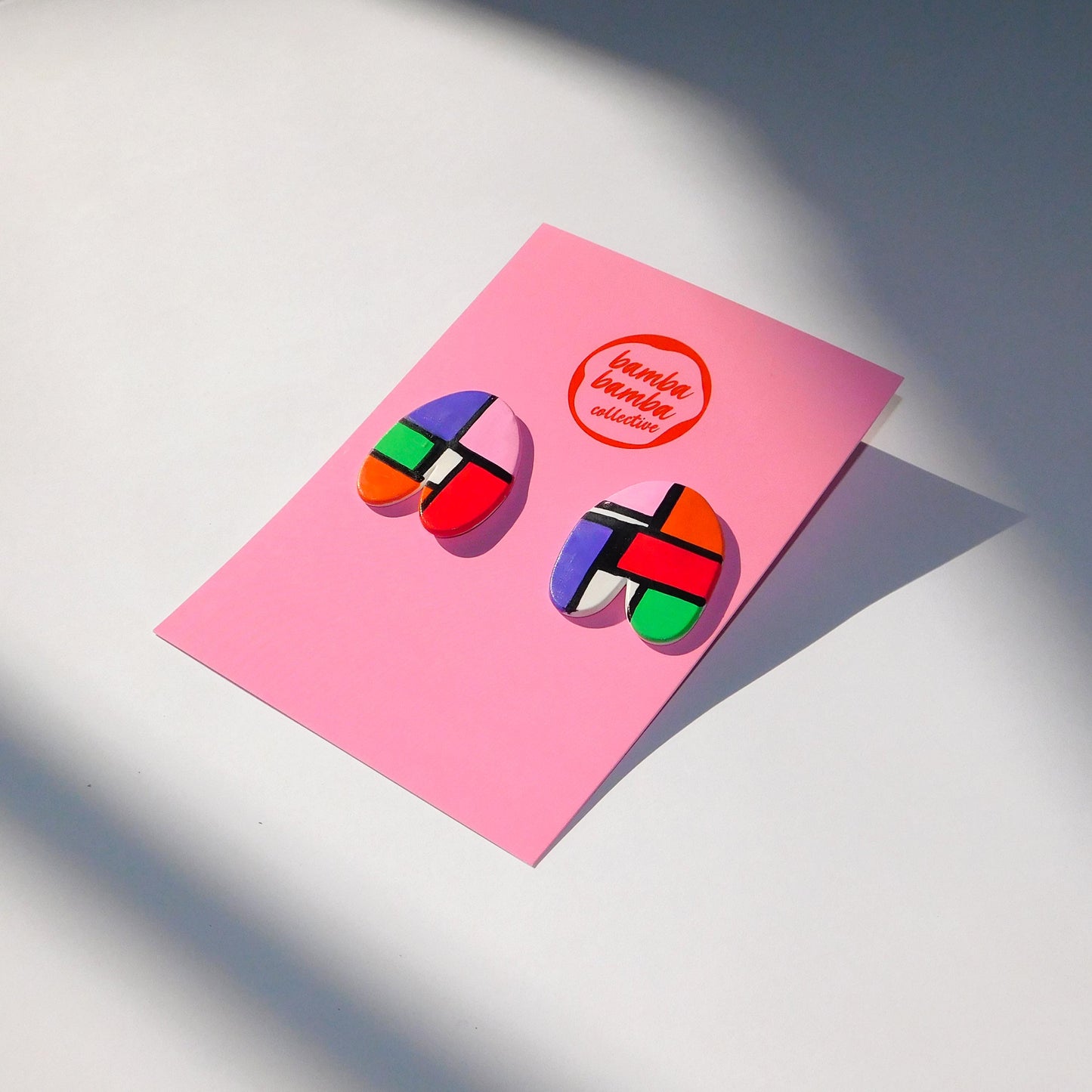 Hand Painted Stud Earrings