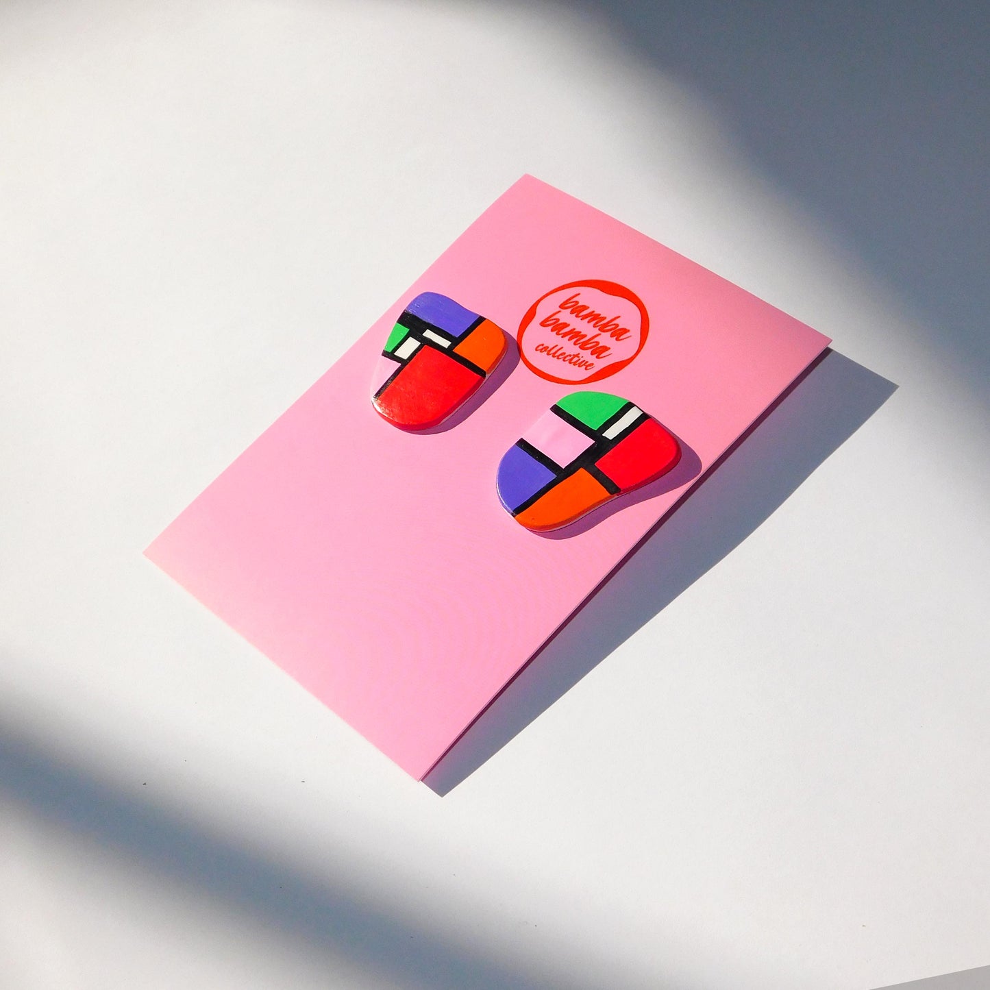 Hand Painted Stud Earrings