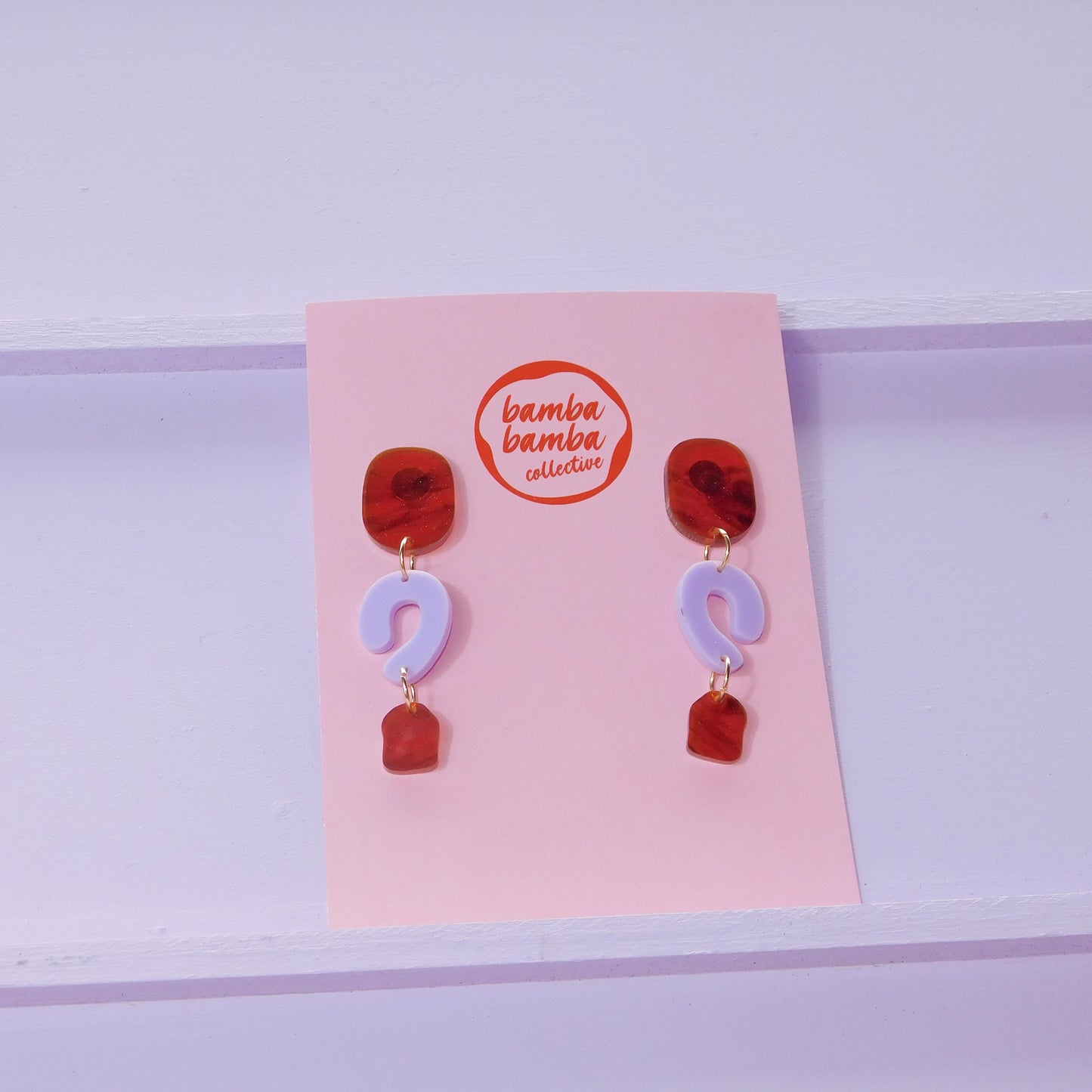 Multicolour Dangle Earrings