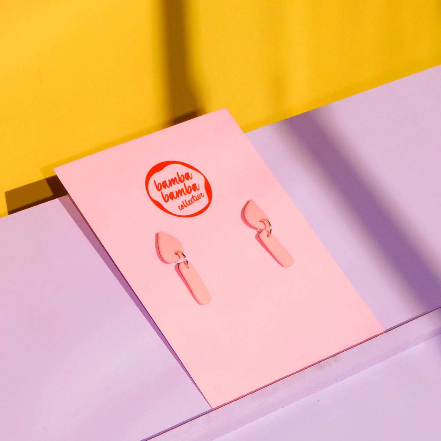 Light Pink Mini Dangle Earrings