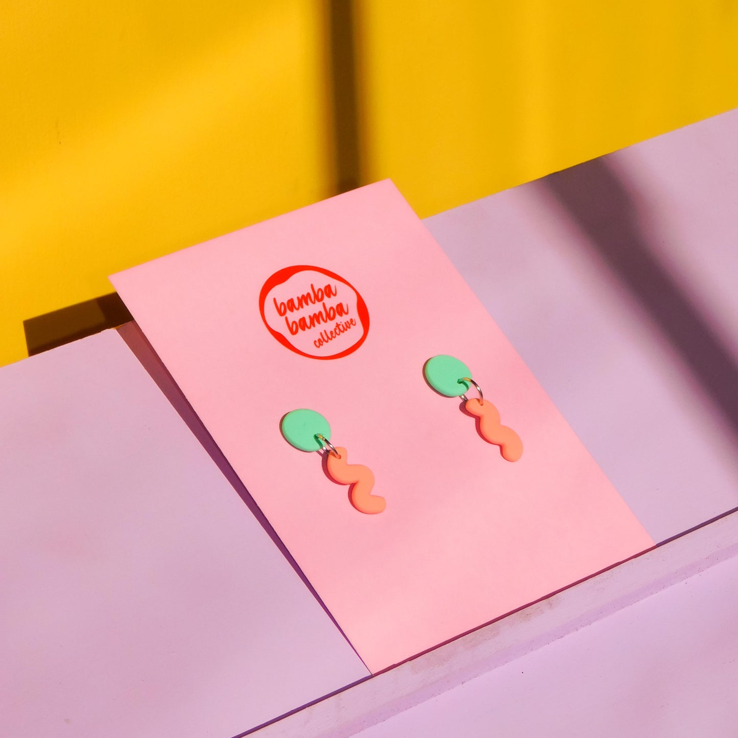 Multicolour Mini Dangle Earrings