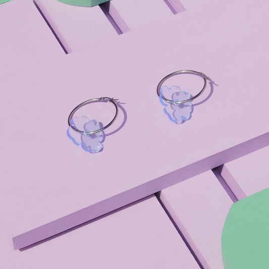 Margarita Hoops Aqua - Bamba Bamba Collective