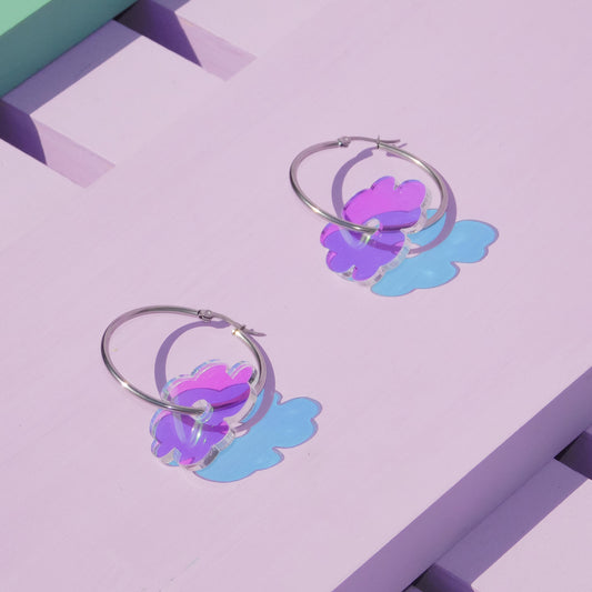 Margarita Hoops Iridescent - Bamba Bamba Collective